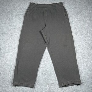 Vintage Starter Sweatpants Men's Size‎ Large Grey Baggy Wide Leg 2000s y2k